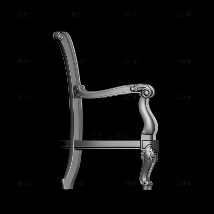 Armchairs (KRL_0119) 3D model for CNC machine